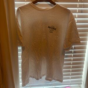 White hard rock cage shirt 100% cotton